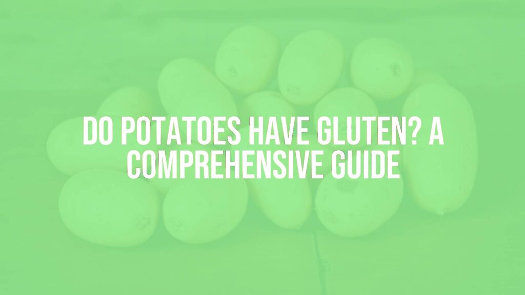 Fresh potatoes on a wooden table, gluten-free label, rustic and healthy vibe, natural lighting.