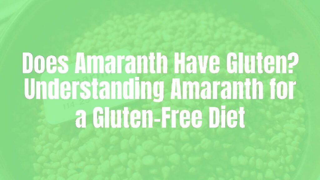 Amaranth seeds in a bowl, gluten-free label nearby, natural sunlight, soft focus, warm tones, realistic.