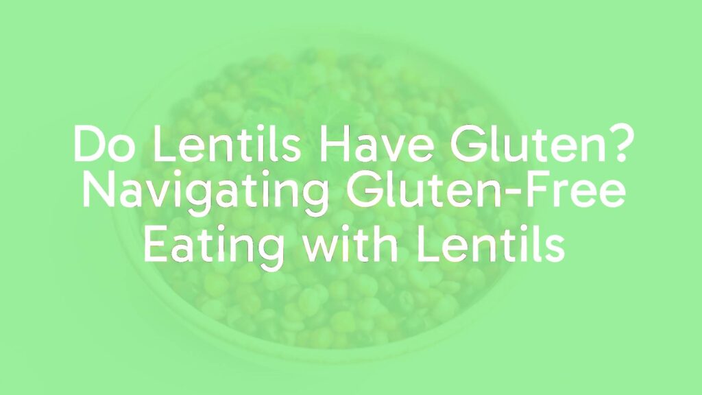 A bowl of colorful lentils with gluten-free label, clean white background, fresh and healthy, realistic.