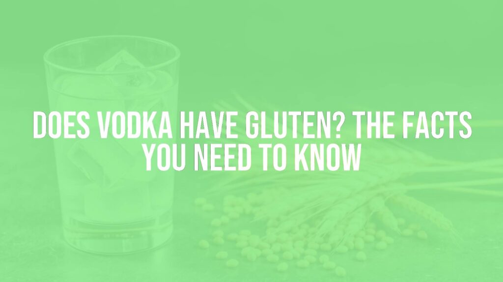 A clear glass of vodka with ice, wheat and barley grains nearby, modern and clean presentation, realistic.