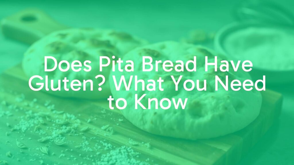 Freshly baked pita bread on a wooden cutting board, wheat flour scattered around, warm lighting, realistic.