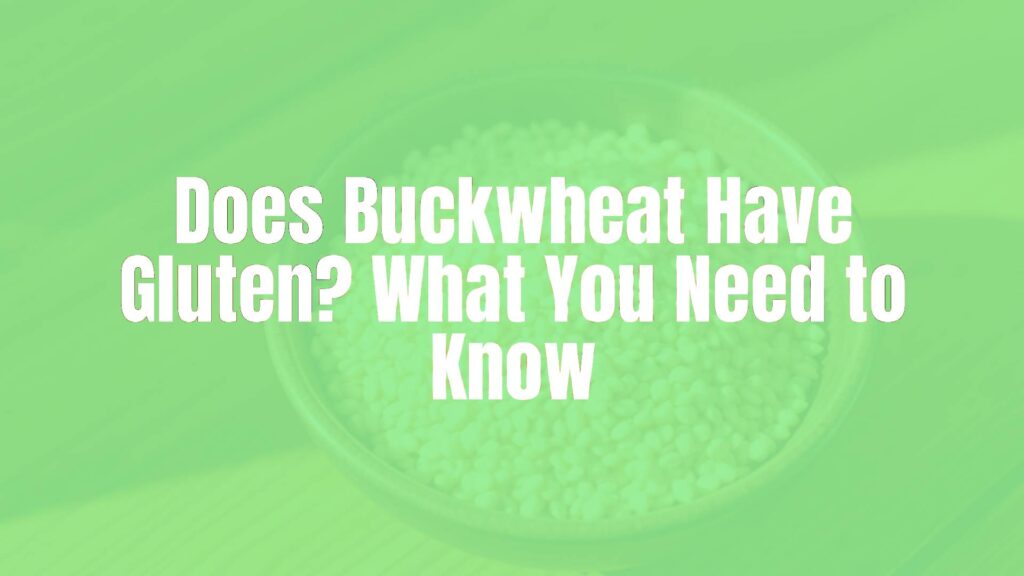 A bowl of buckwheat groats with gluten-free label, wooden table background, natural light, vibrant and healthy, realistic.