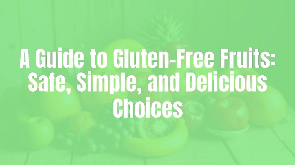 Colorful assortment of fresh fruits on a wooden table, gluten-free, vibrant, healthy, natural lighting, realistic.