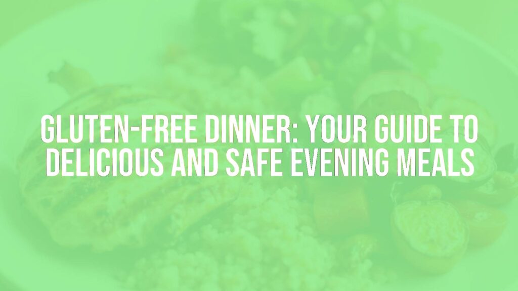 A delicious gluten-free dinner plate with grilled chicken, quinoa, roasted vegetables, and a fresh salad, warm lighting, realistic.