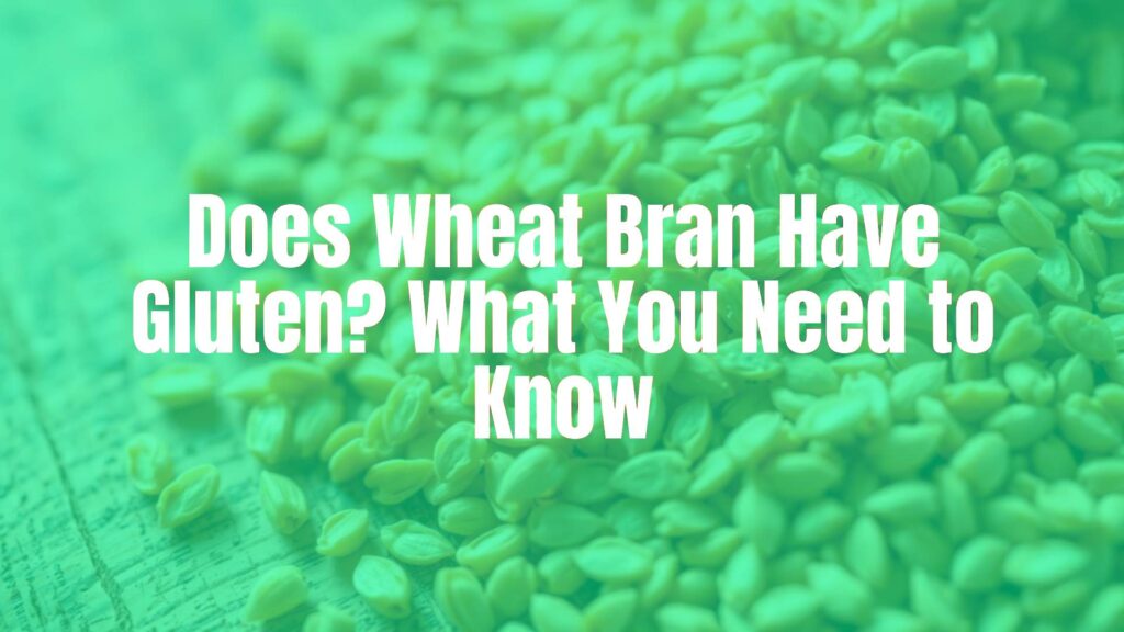 A close-up of wheat bran grains scattered on a wooden surface, gluten-free diet concept, warm natural lighting, realistic.